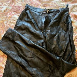 100% Leather Pants
